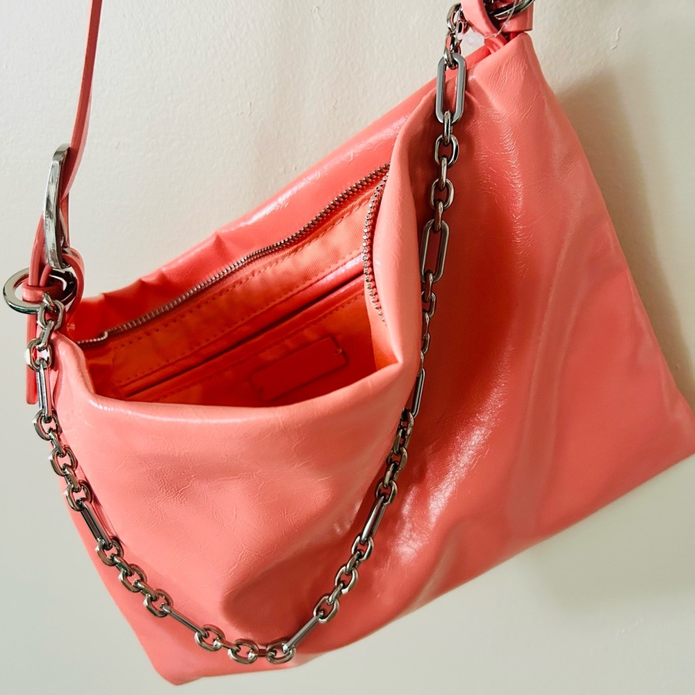 Mango Coral Pink Shoulder Bag
